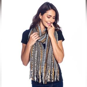 Rising Tide BOUCLE - HONEY GOLD SCARF